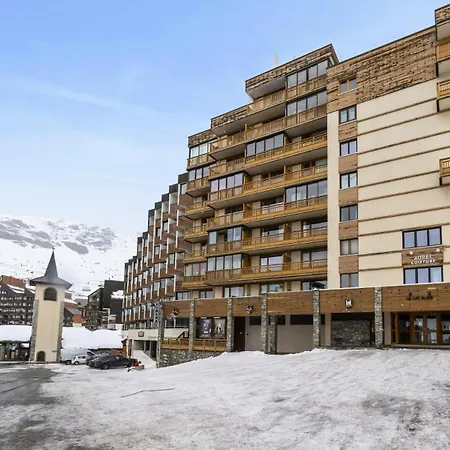 Blanc - Location: Pour 4 Personnes Oriente Sud Ouest Blanc Mae-9050 * Val Thorens